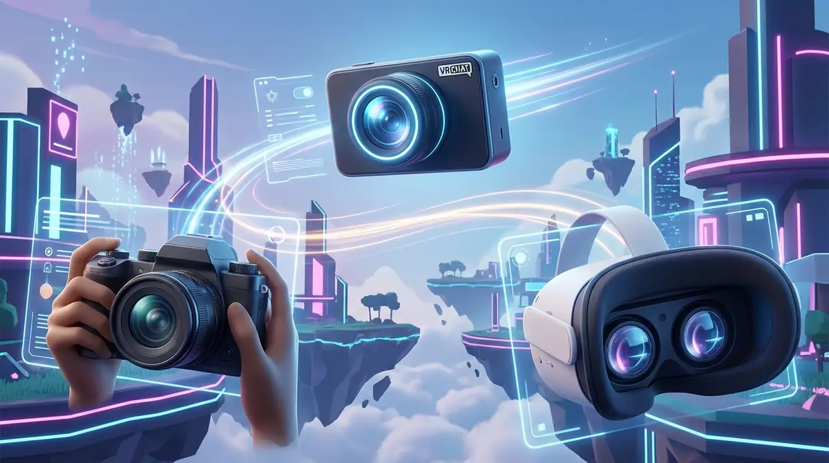 ストリームカメラとは?VRChatの3種類のカメラを比較