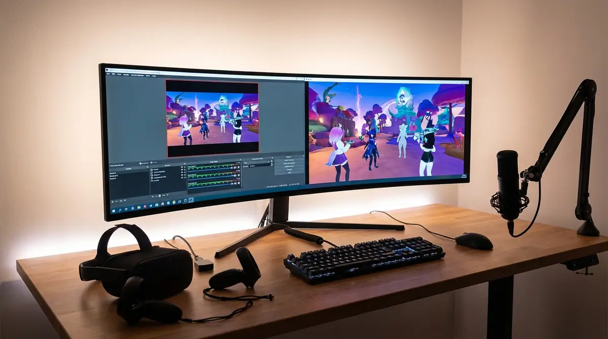 OBSと連携してVRChat配信を始める設定手順