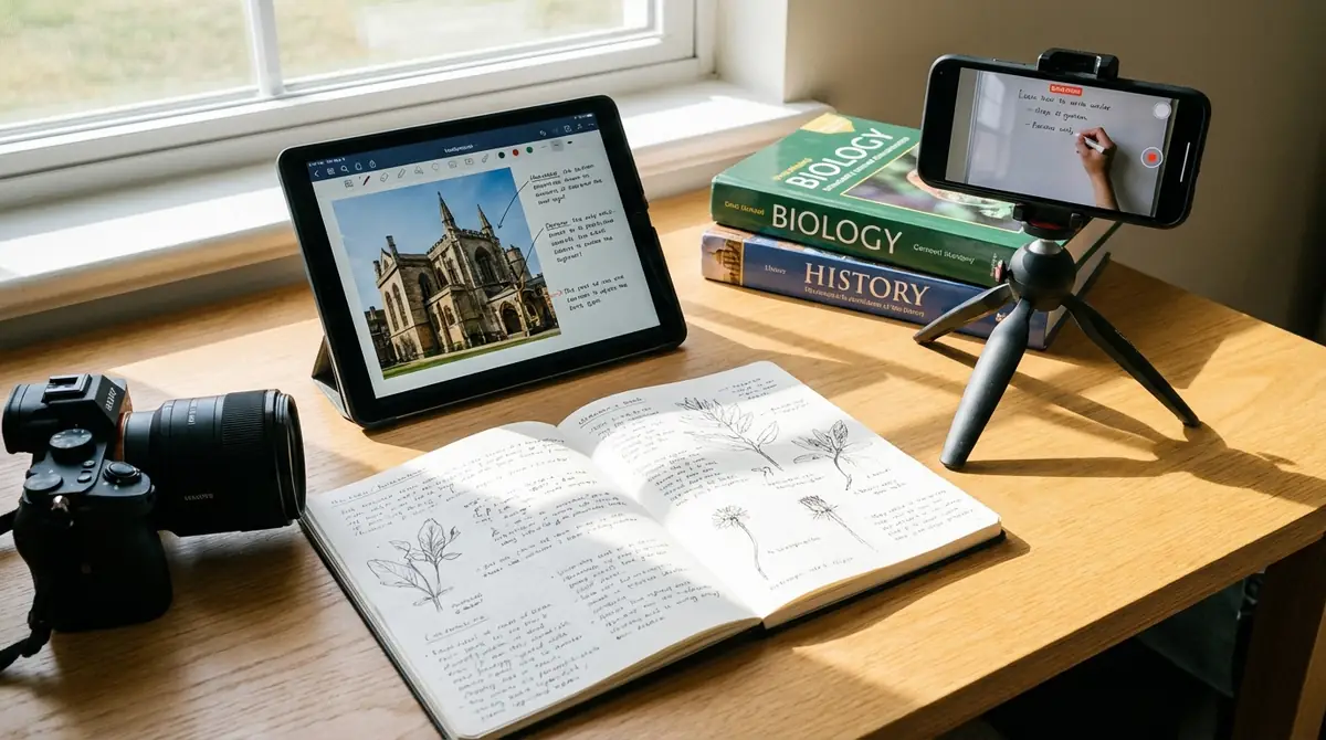 カメラ機能を学習に活かす活用アイデア