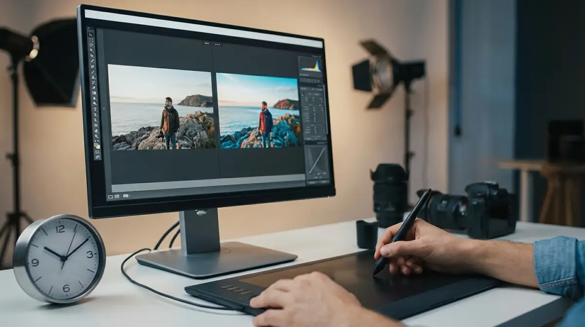 撮影後の写真編集を3分でマスターする