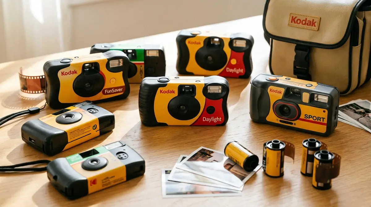 コダック使い捨てカメラの特徴と種類