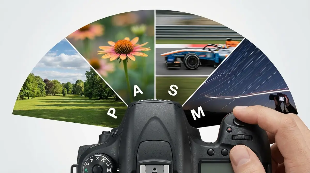 一眼レフの撮影モード(P/A/S/M)の使い分け方