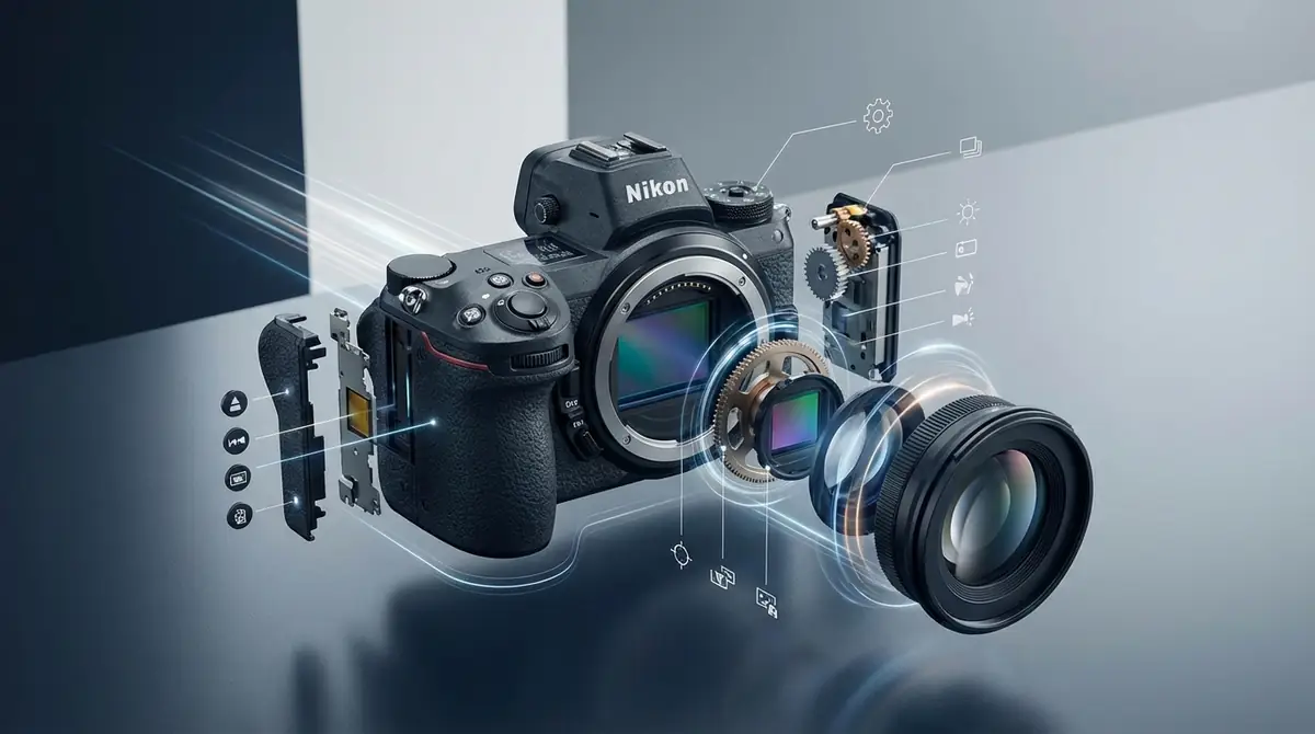 ニコンカメラの基本操作｜各部の名称と役割を図解で解説