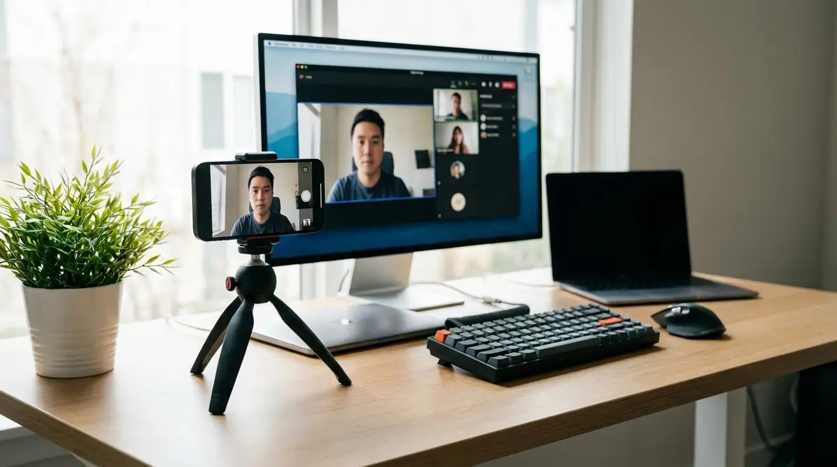 スマホをWebカメラとして使う方法