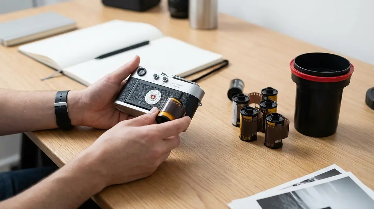 撮影後の手順｜フィルムの取り出し方と現像の出し方