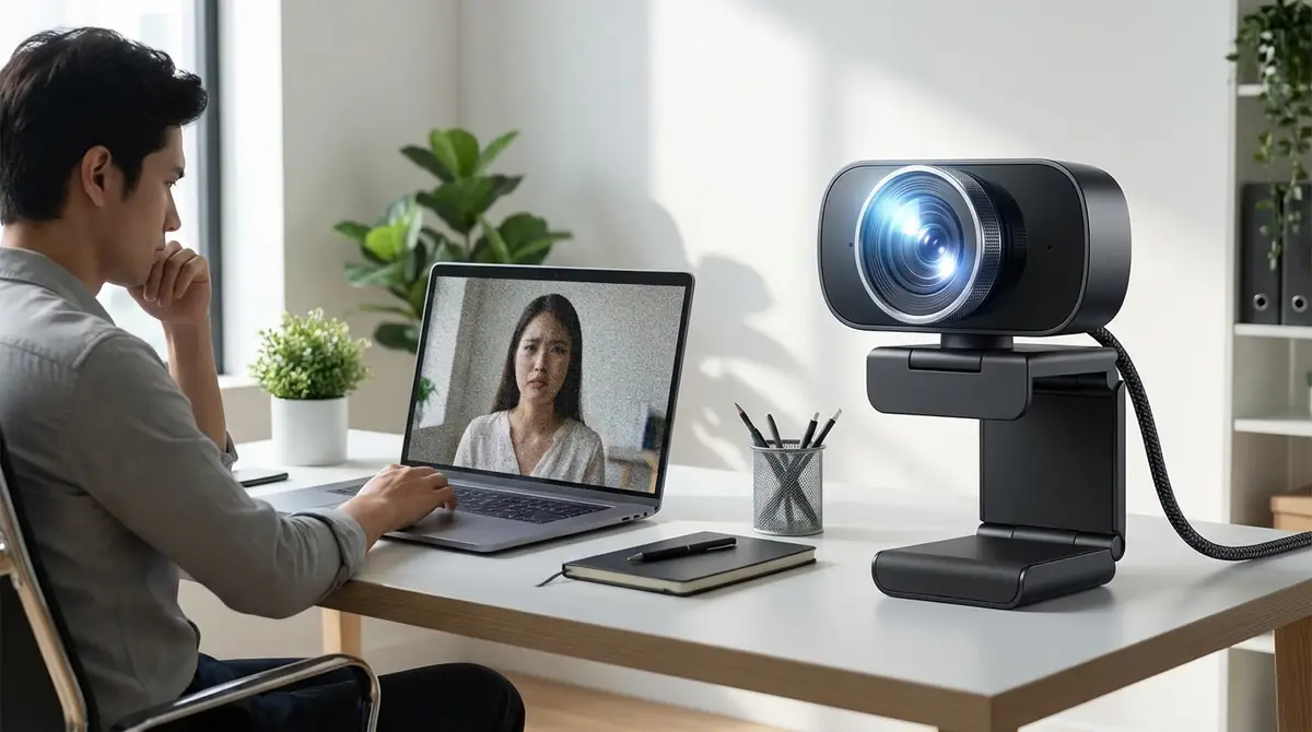 内蔵カメラで満足できないときは外付けWebカメラを検討しよう