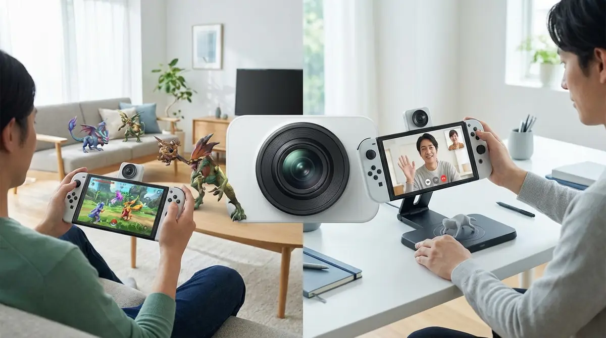 Switch 2のカメラ対応ゲーム・便利な活用シーン