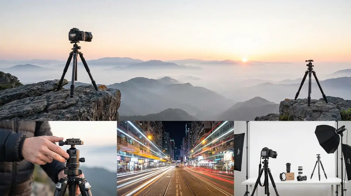 シーン別|三脚の使い方とポイント早見表