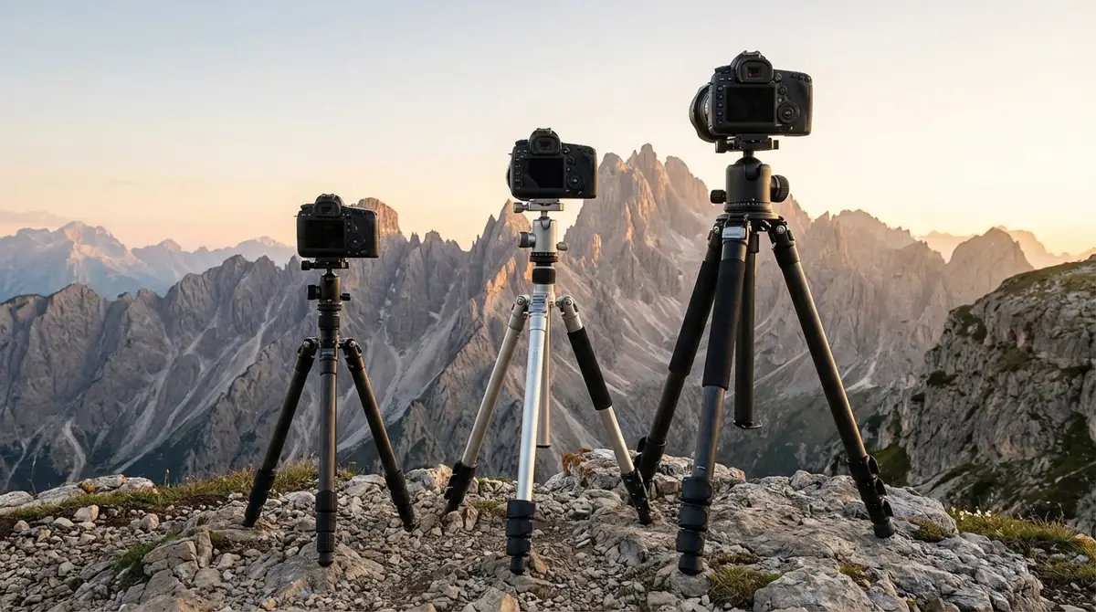 三脚選びで押さえたい3つのポイント