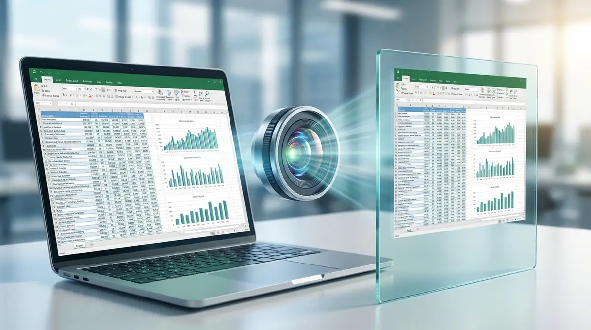 エクセルの「カメラ機能」とは?元データと自動連動する便利機能