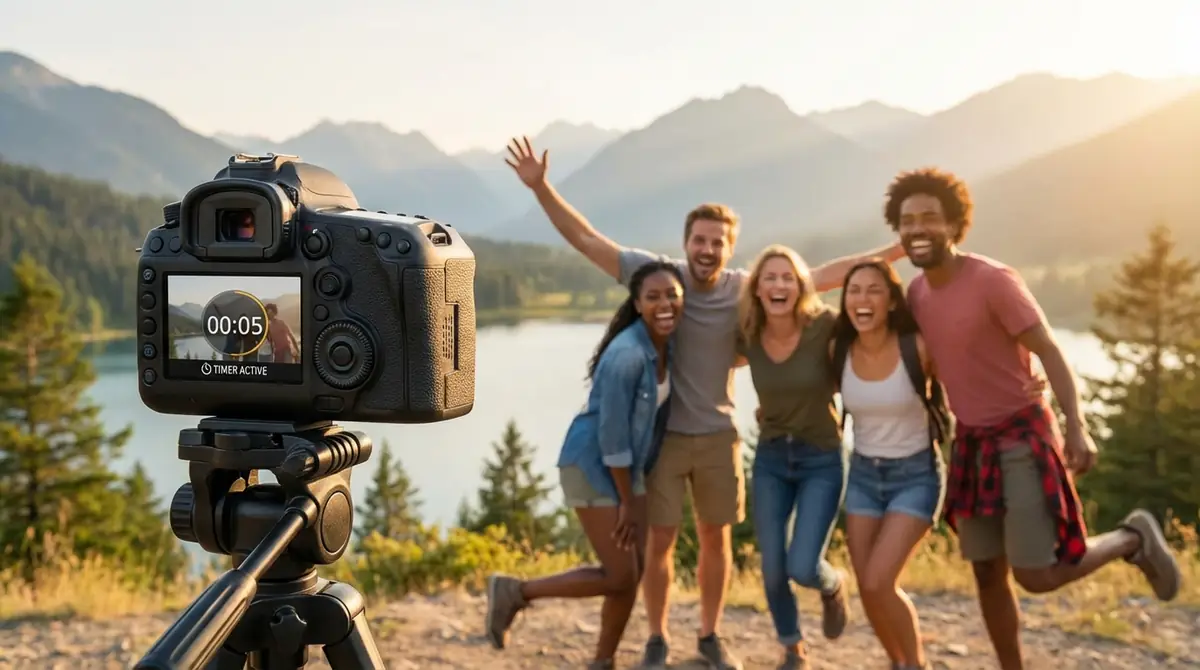 カメラタイマー撮影で失敗しない5つのコツ