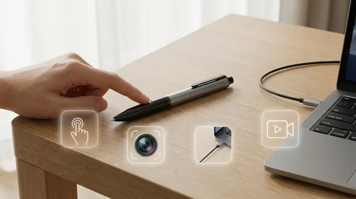 ペン型カメラの使い方は4ステップで完結【結論】