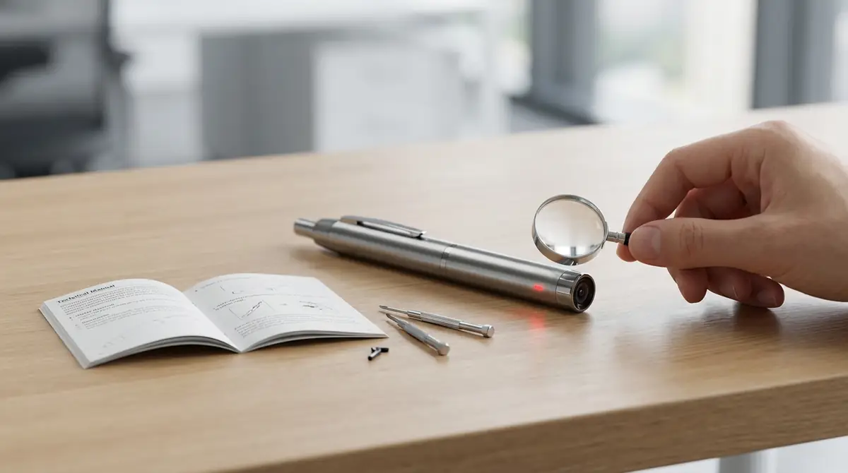 ペン型カメラが録画できない・動作しないときの対処法