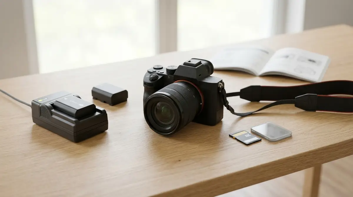 デジタルカメラを使う前に必要な3つの準備