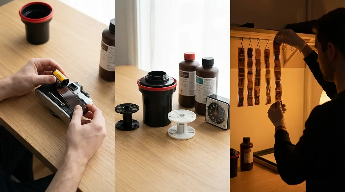 フィルム装填から現像までの流れを把握しよう