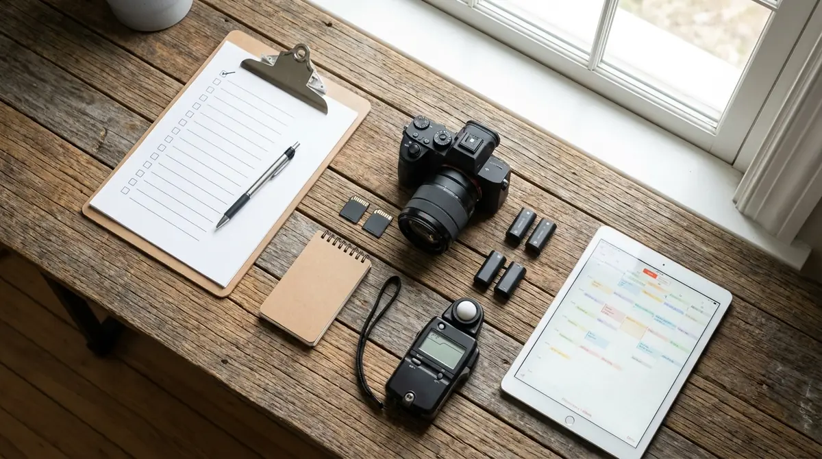 今日から使える撮影チェックリスト