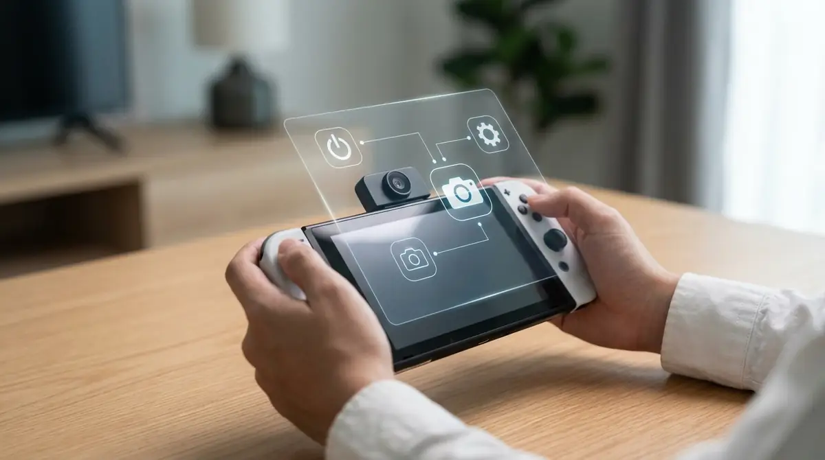 Switch2カメラの起動方法と初期設定【図解付き】