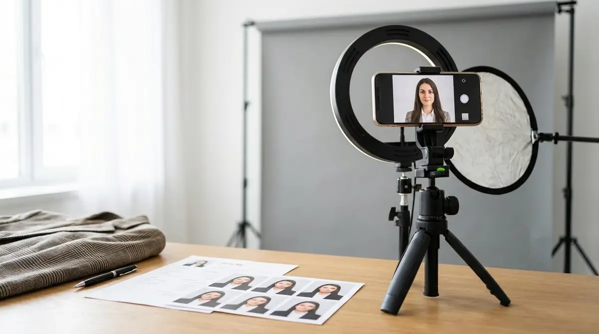 履歴書カメラできれいに撮影する5つのコツ