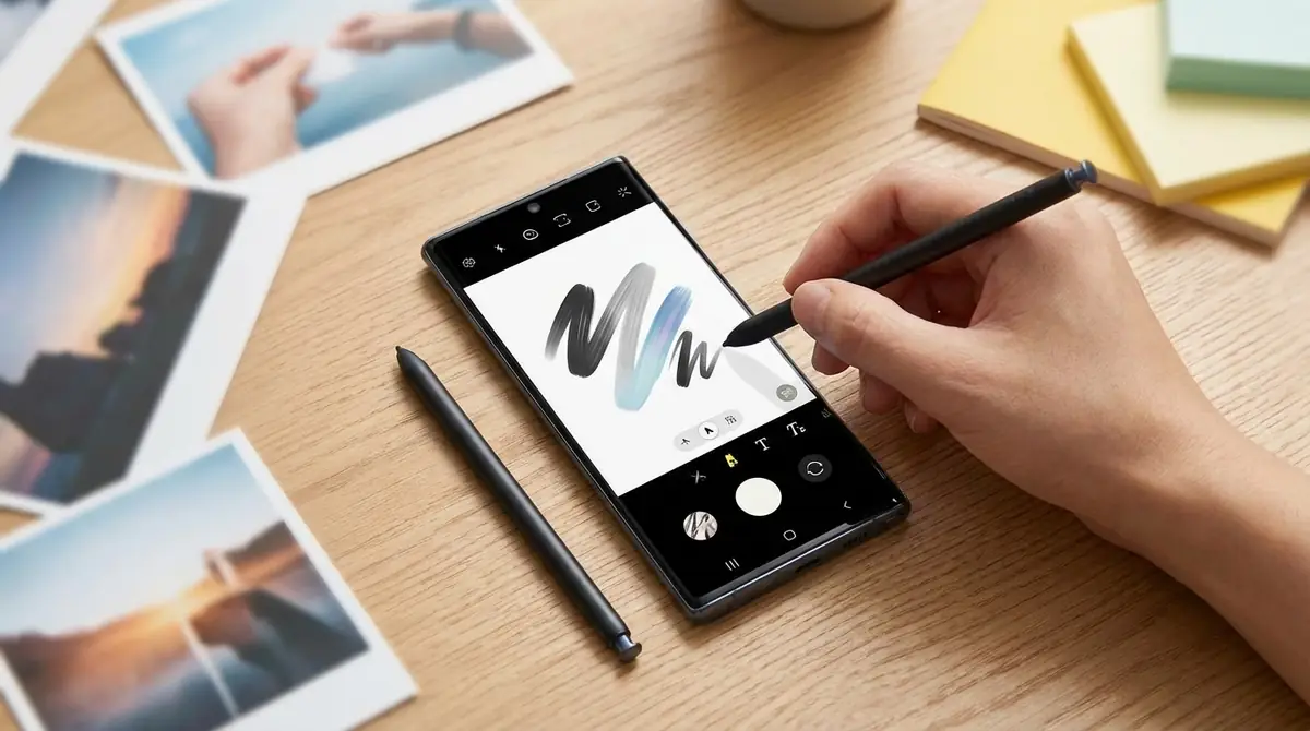 LINEカメラの文字入れ・手書きペンの使い方