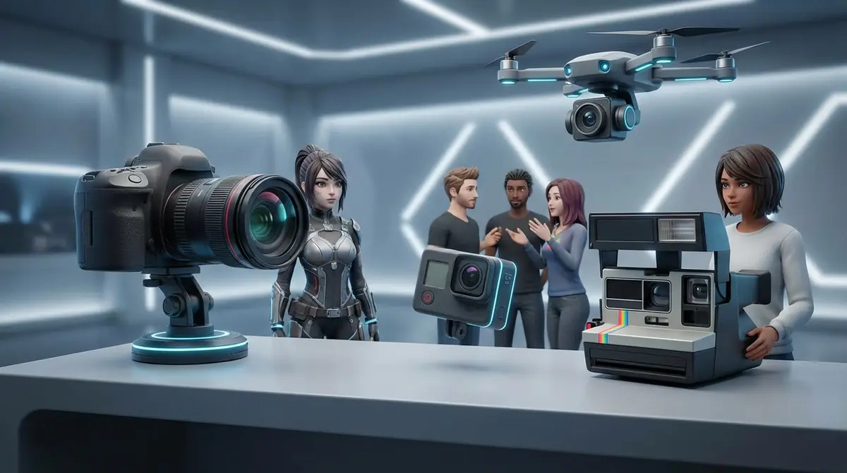 VRChatカメラの種類と使い分け