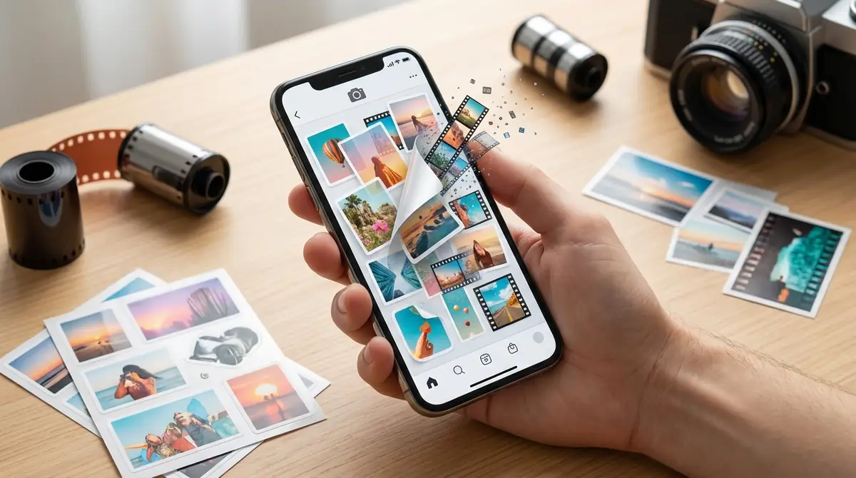 カメラロールステッカーとは？基礎知識を30秒で解説