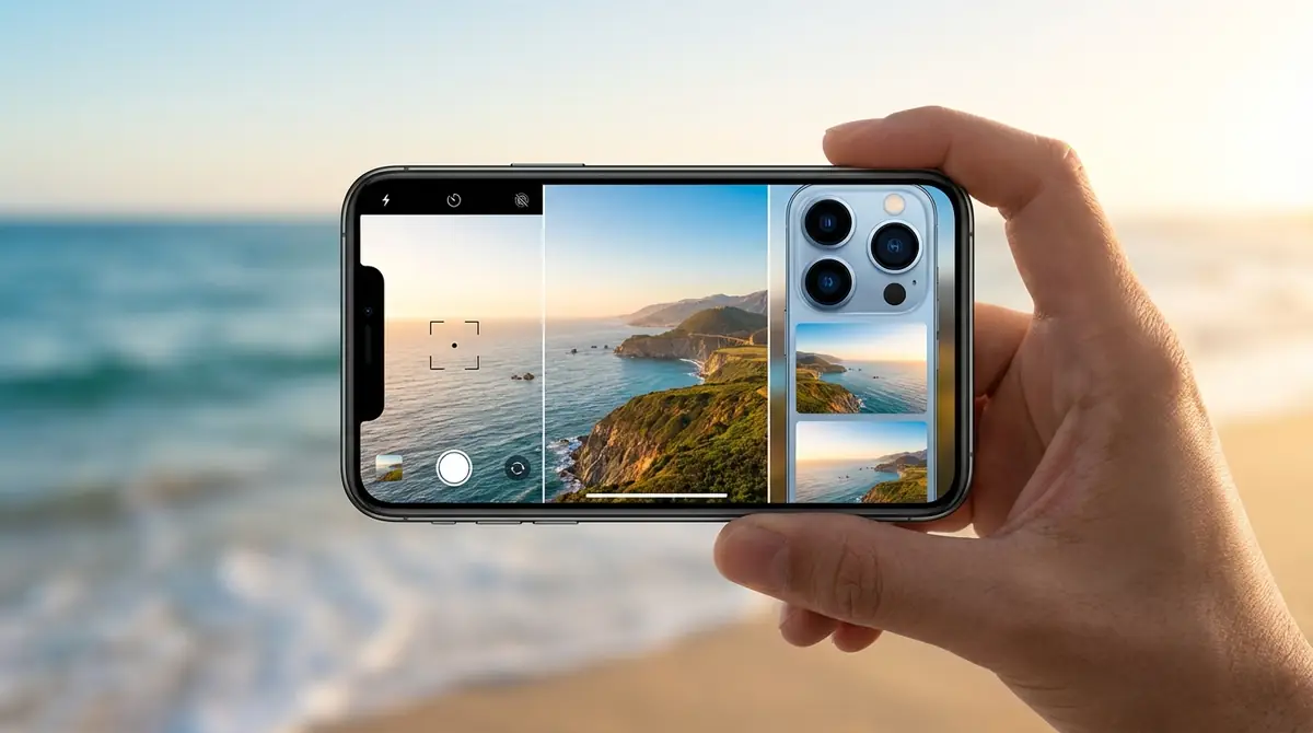 このスマホのカメラで写真を撮る方法｜簡単3ステップ