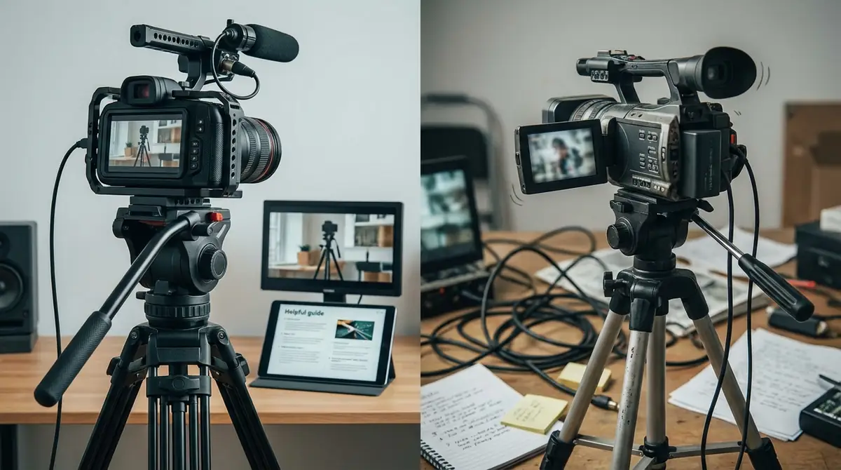 ビデオカメラ初心者がやりがちな5つの失敗と対策