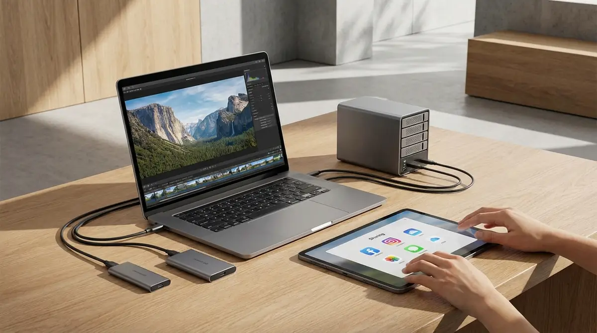 撮影した映像を再生・共有・保存する方法