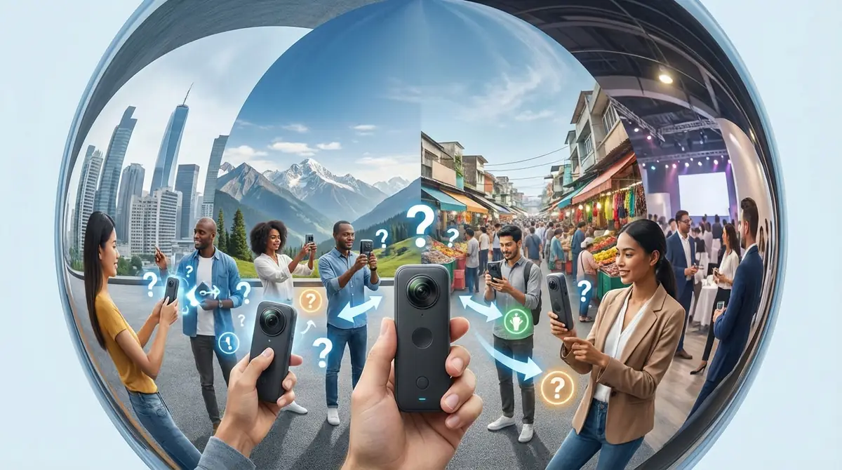 360度カメラの使い方でよくある質問