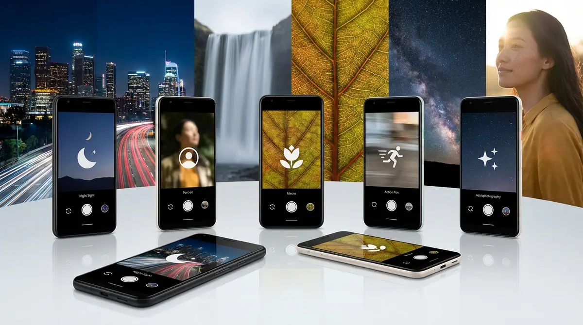 Pixelカメラの撮影モード全種類｜使い分けガイド