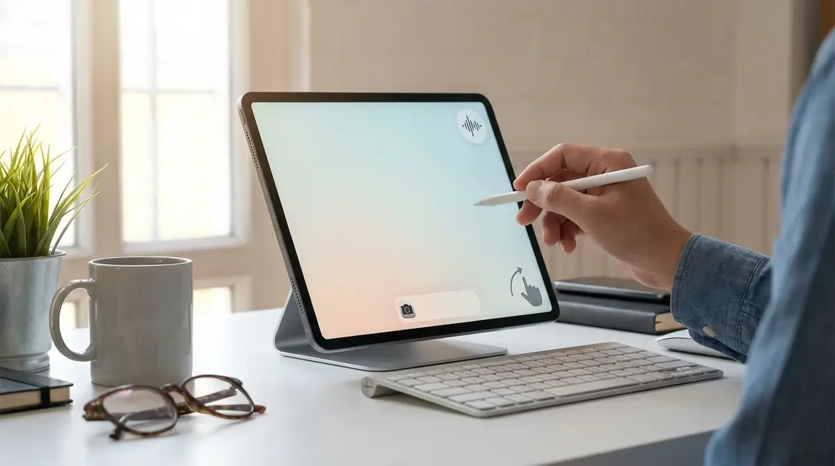 タブレットのカメラを起動する3つの方法