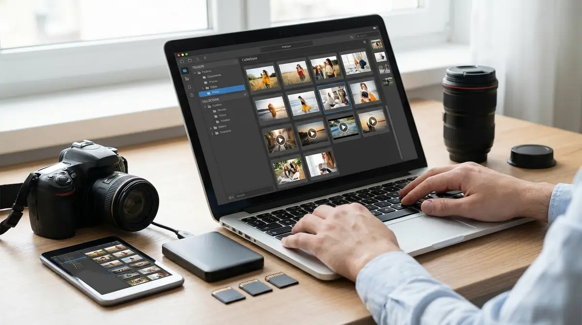 撮影した写真・動画を確認・管理する方法