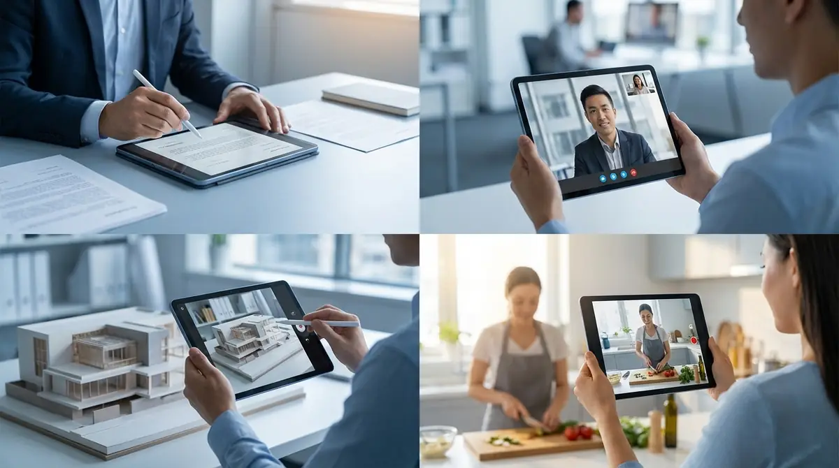 タブレットカメラの便利な活用シーン4選