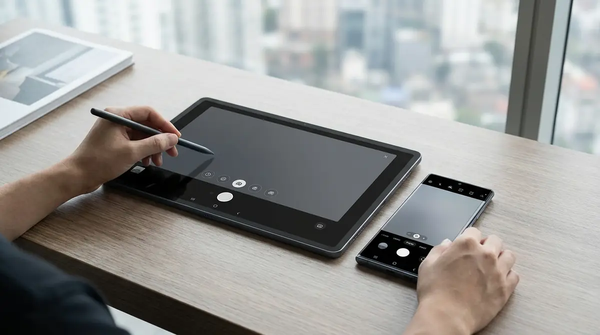 タブレットカメラの特徴とスマホとの使い分け