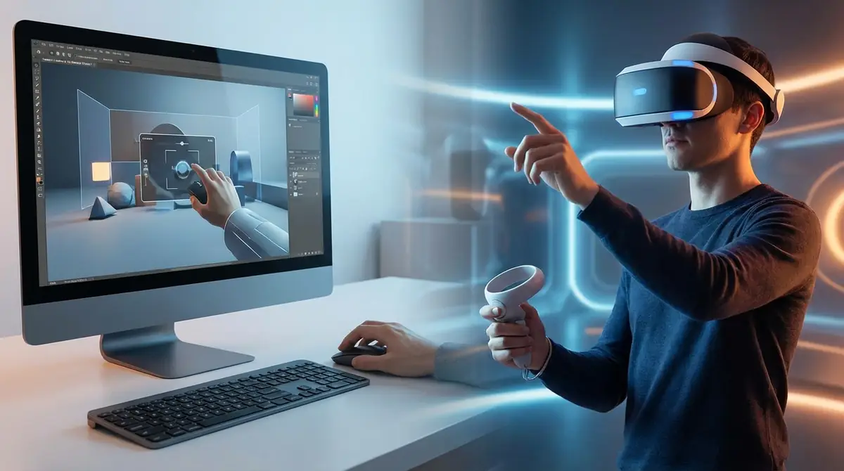 デスクトップ版とVR版でのカメラ操作の違い