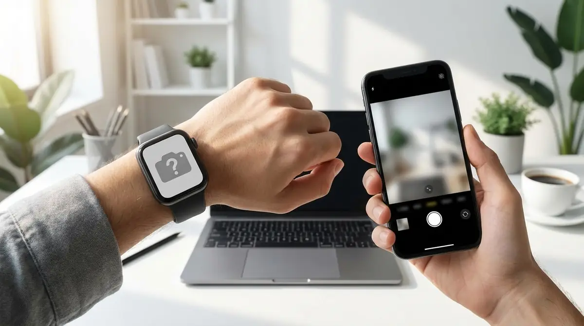 Apple Watchでカメラが使えないときの対処法