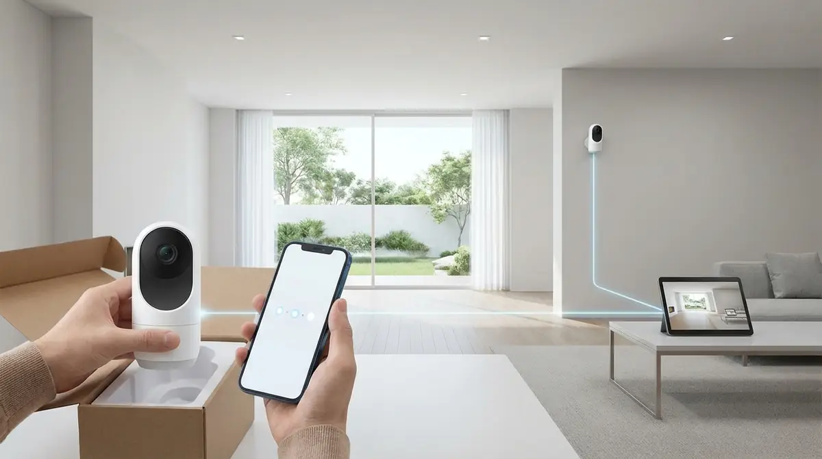 Virtavo防犯カメラは3ステップで設定完了【全体像】