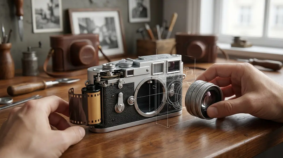 昔のカメラの使い方|基本構造を理解しよう