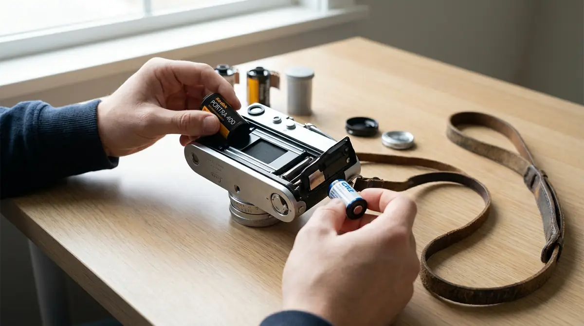 【準備編】電池とフィルムをセットしよう