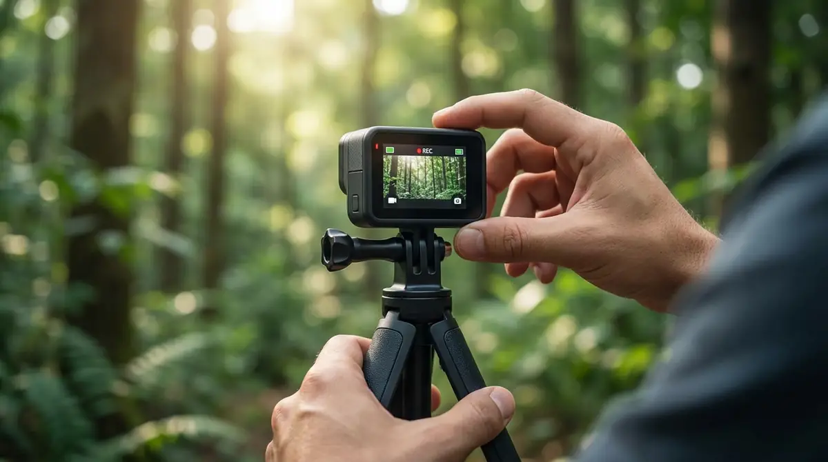 はっけんミニカメラで動画を撮る方法