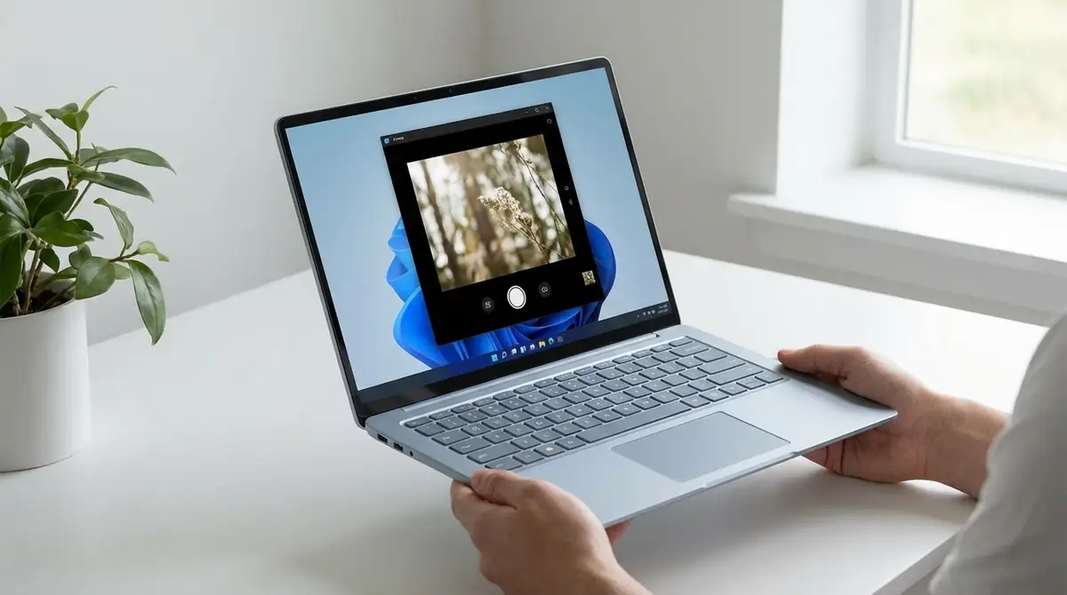 Windows 11 カメラで写真を撮影する手順