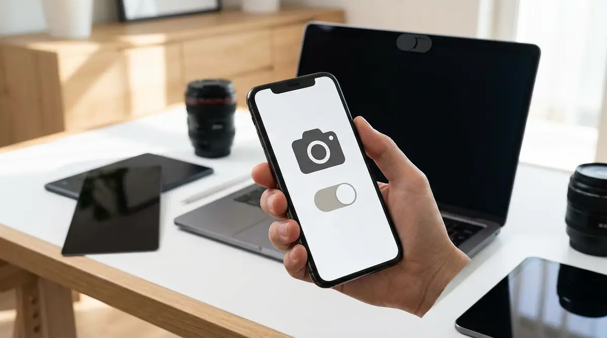 カメラへのアクセス許可を確認・変更する方法
