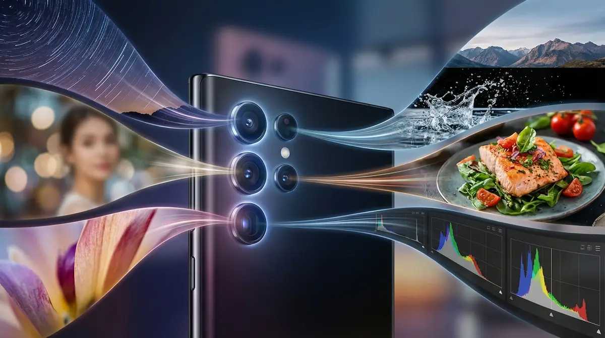 Galaxyカメラの撮影モード7種類と使い分け