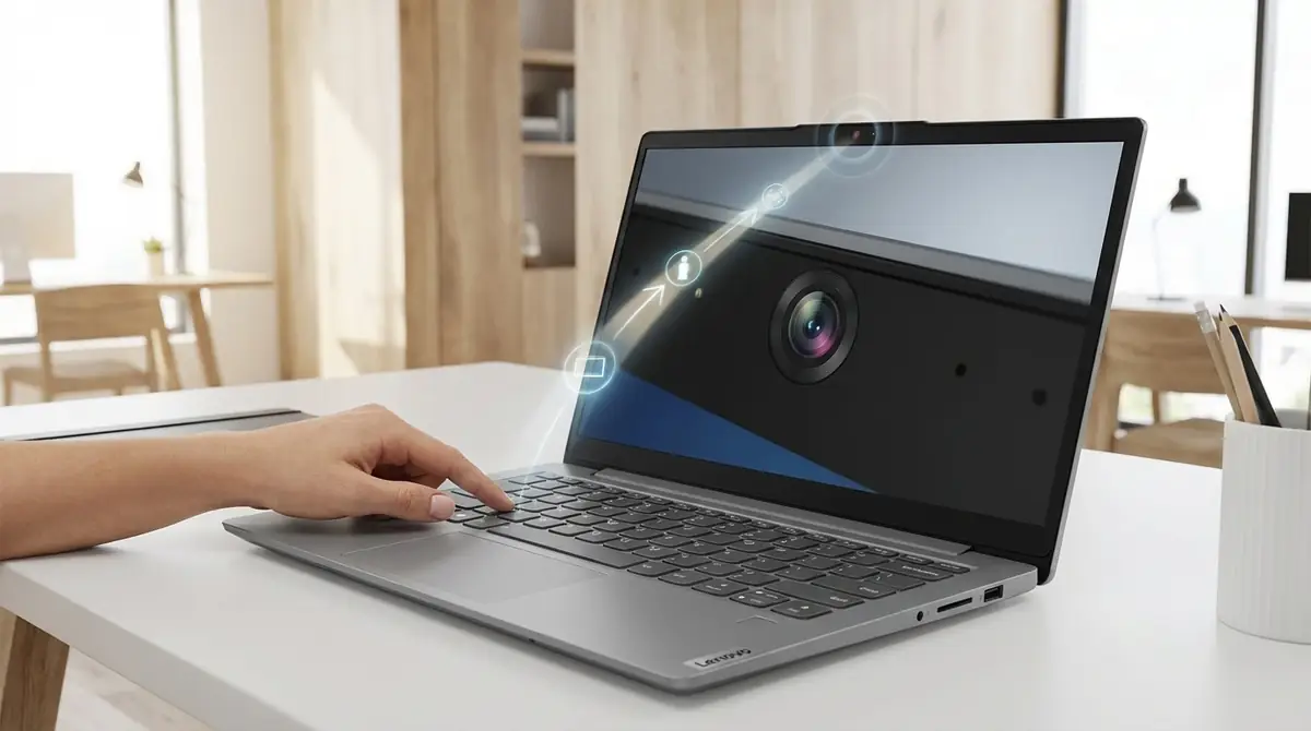今すぐLenovo内蔵カメラを起動する3ステップ