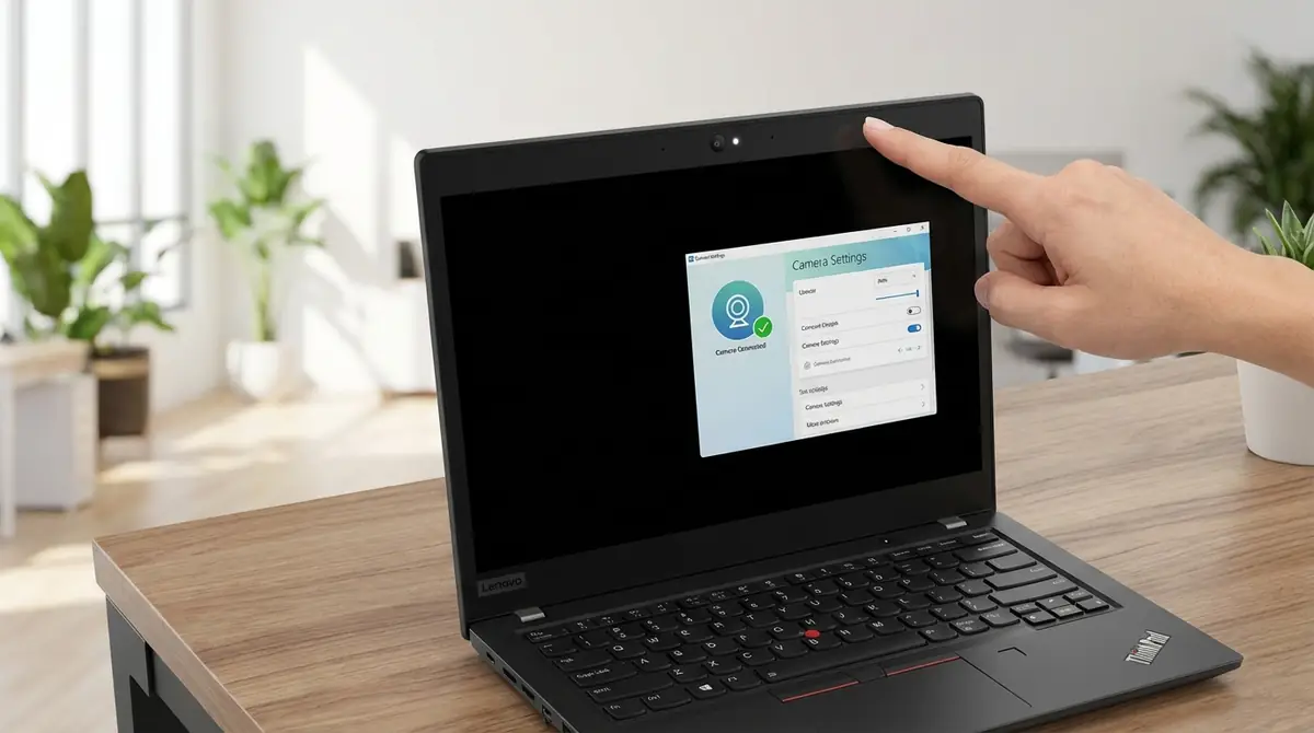 Lenovo内蔵カメラの位置と認識状況を確認する方法