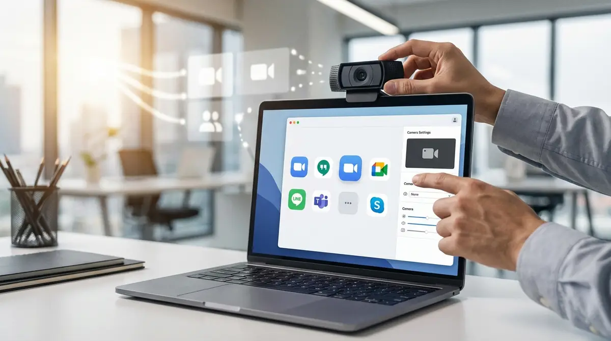 ビデオ会議ツール別のカメラ設定方法