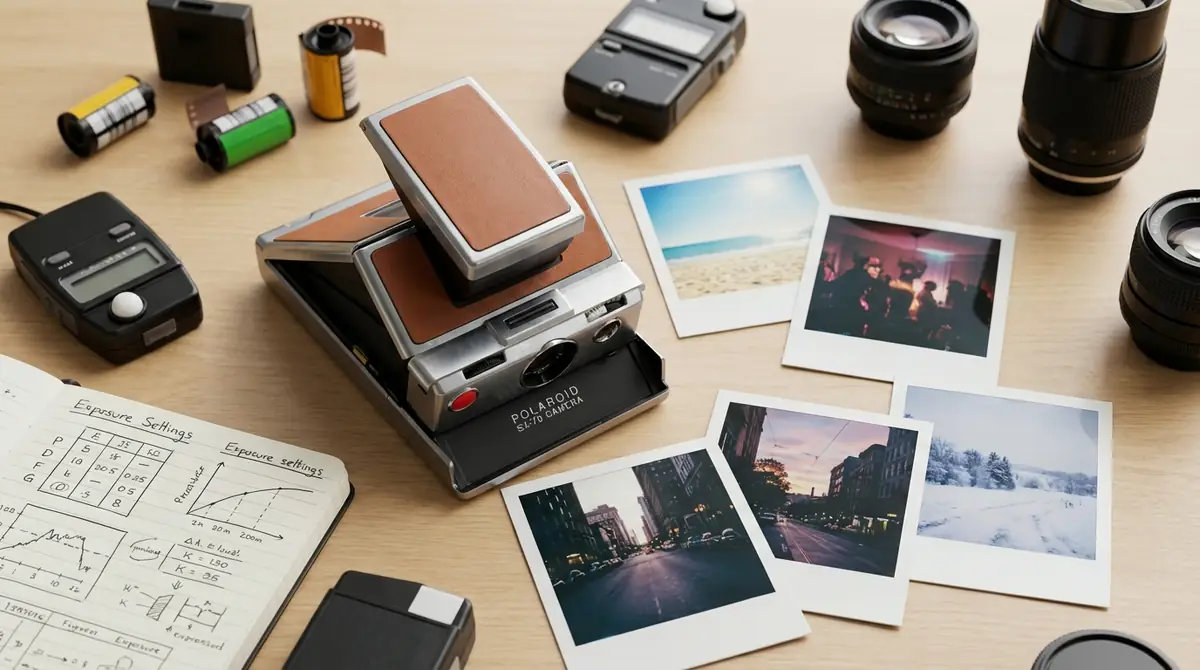 シーン別・ポラロイドカメラの撮影設定ガイド