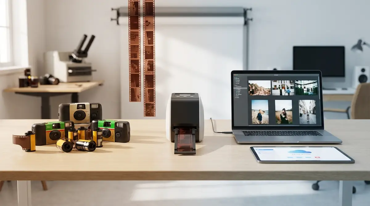 撮影後の使い捨てカメラの扱い方｜現像からデータ化まで