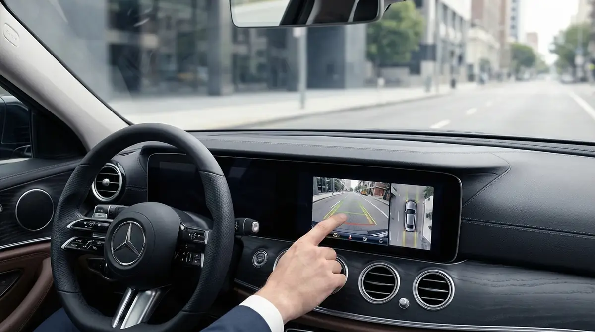 自分のベンツに360度カメラが搭載されているか確認する方法