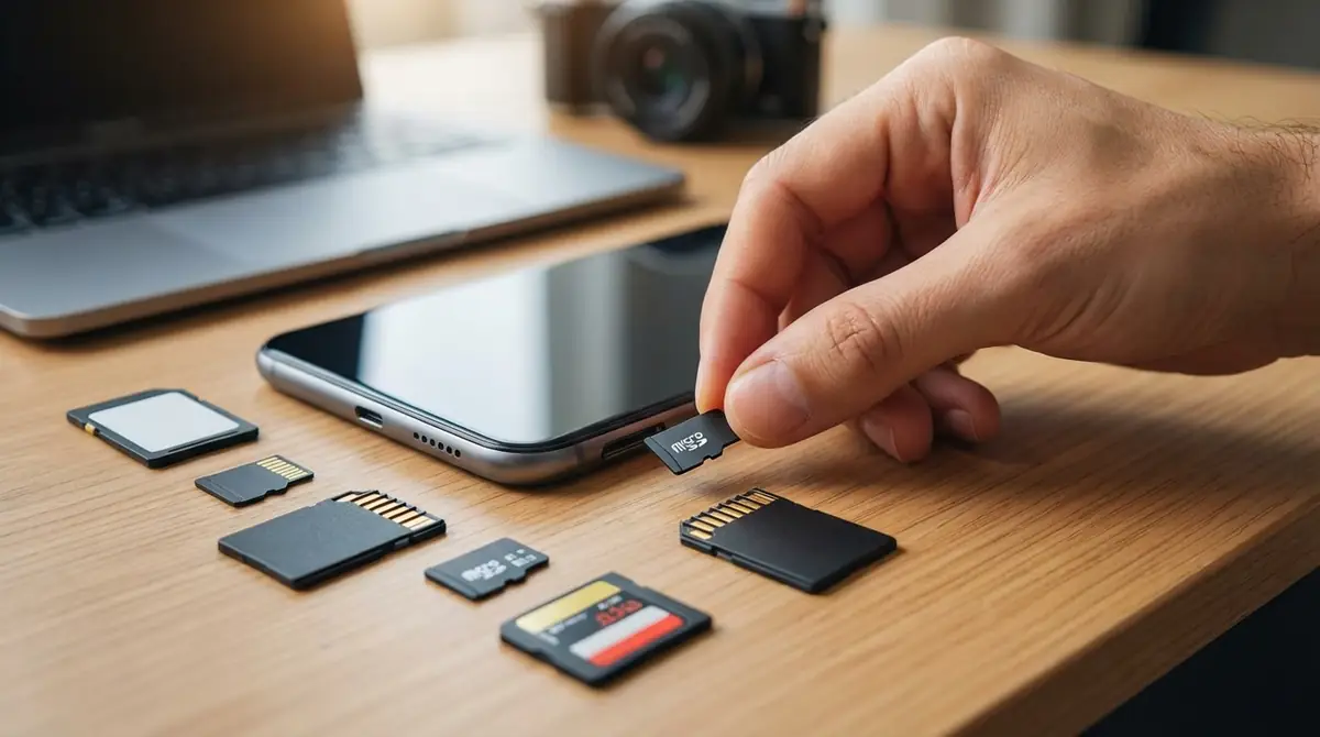 SDカード(microSD)の入れ方と対応容量